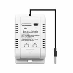 Смарт WiFi Контролер с Термостат и Енергиен Мониторинг, RF433, 16А, + дистанционно, смарт термостат